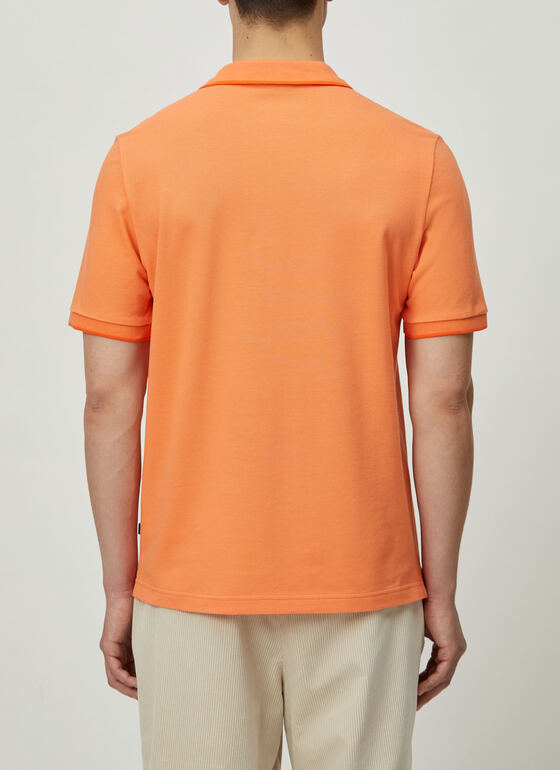 Poloshirt Tangerine Frontansicht