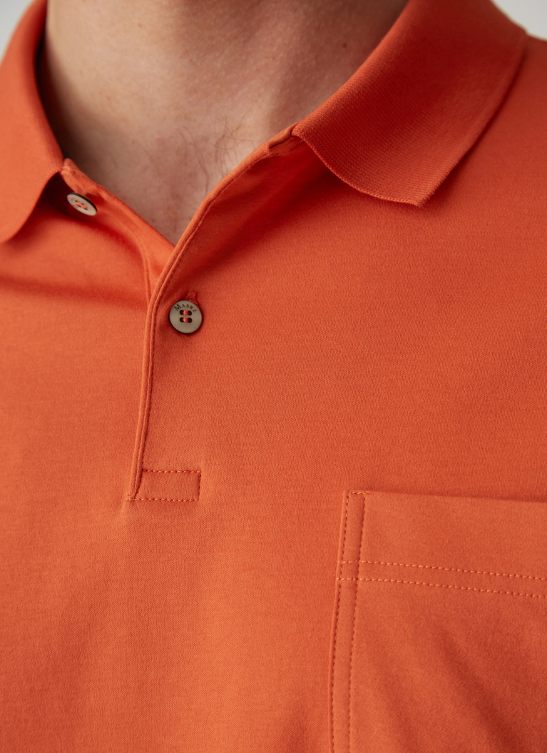 Poloshirt, Knopf 1/2 Arm, Starfish Detailansicht 2