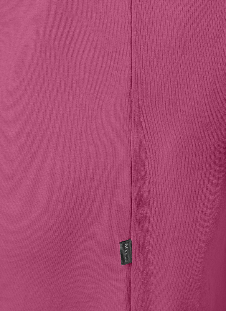 Poloshirt, Knopf 1/2 Arm, Warm Pink Detailansicht 1