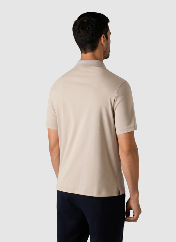 Poloshirt Frappuccino Frontansicht