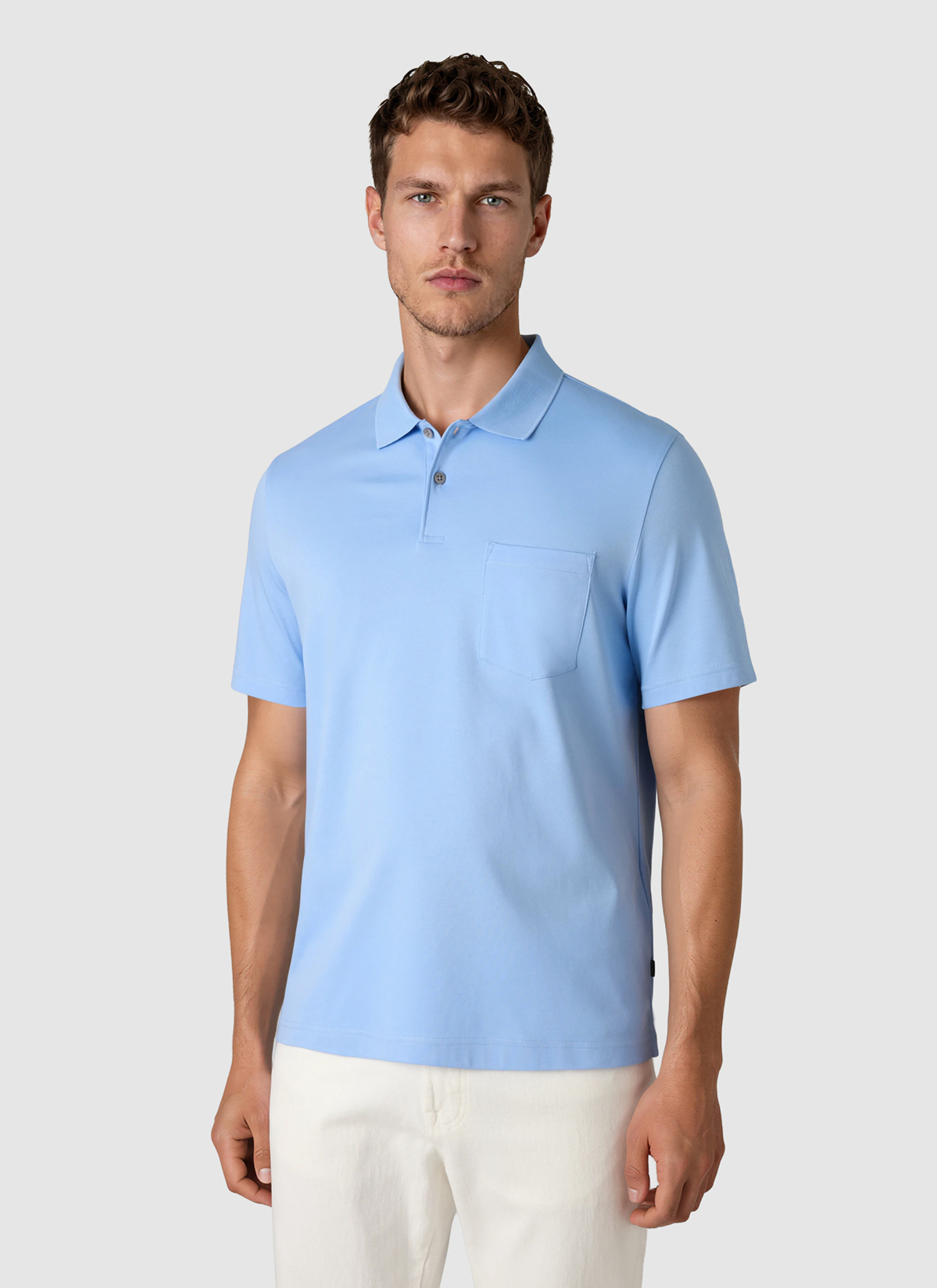 Poloshirt, Blue Sky Detailansicht 2