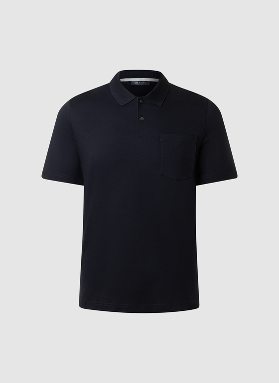 Poloshirt Navy Frontansicht