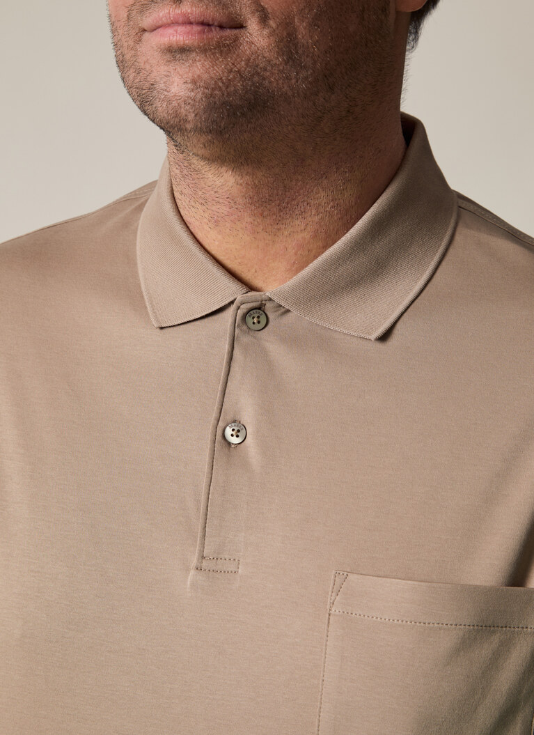 Poloshirt, Twig Detailansicht 2