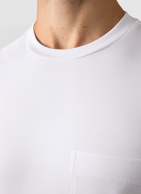 T-Shirt Rundhals 1/2 Arm width=