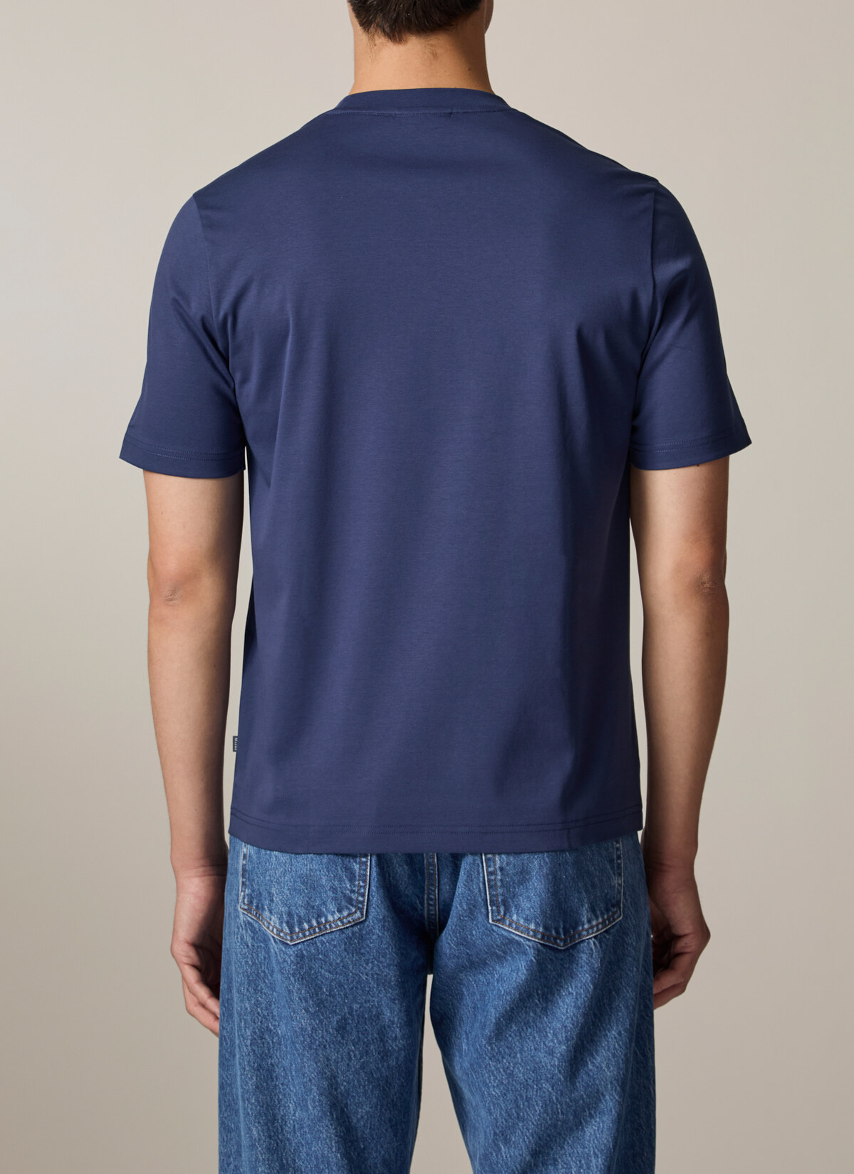 T-Shirt Rundhals 1/2 Arm, Deep Sea Rückansicht