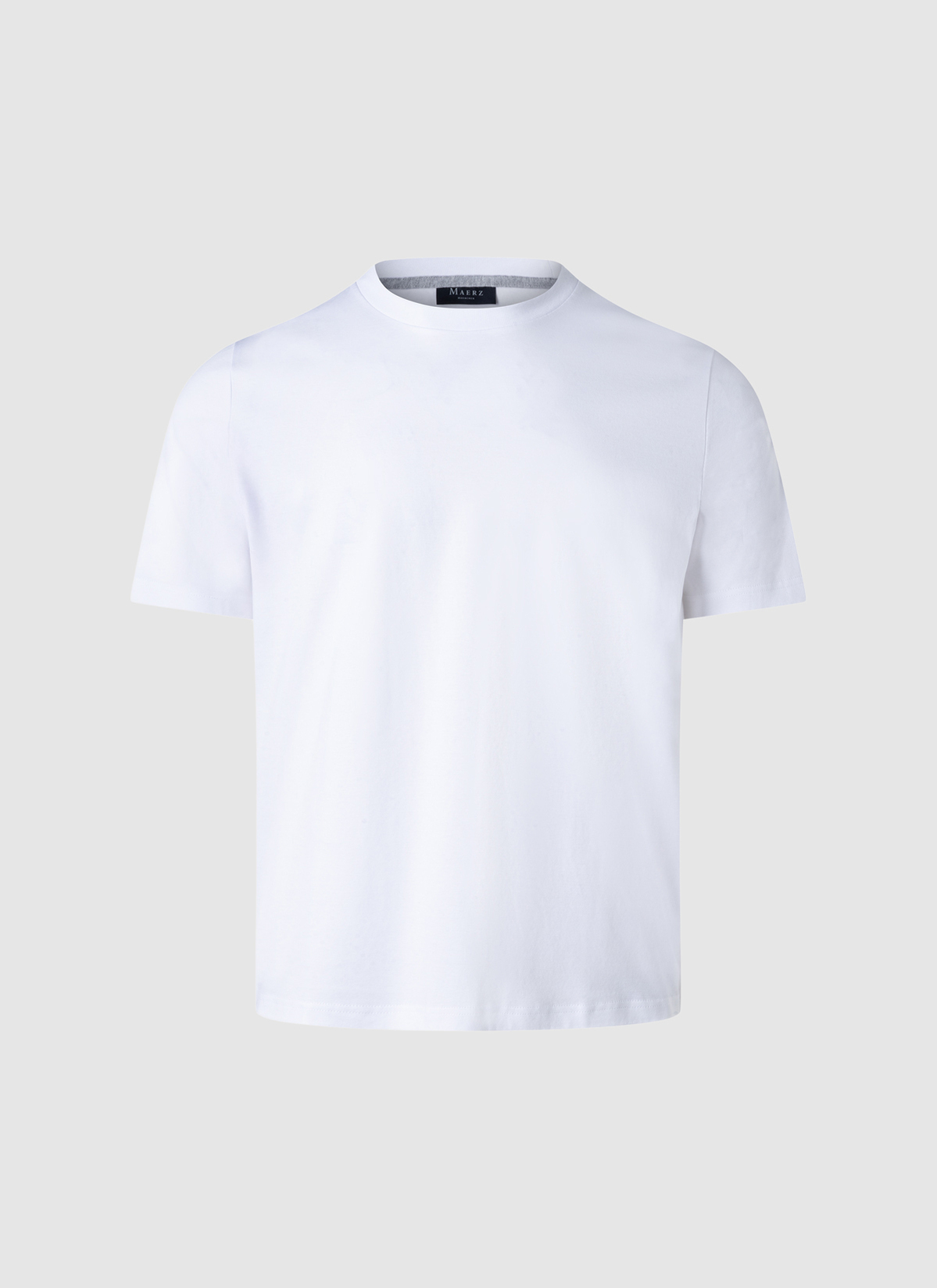 T-Shirt Rundhals 1/2 Arm, Pure White 