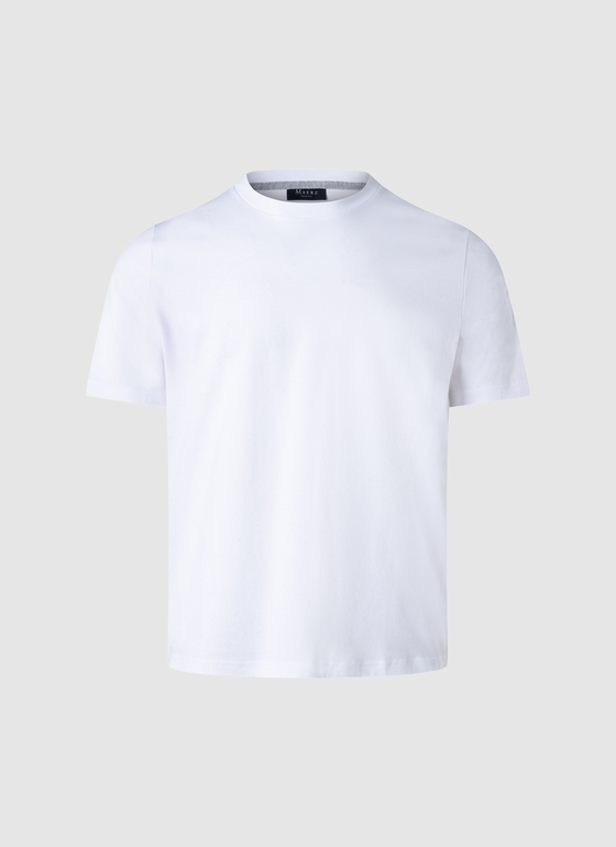 T-Shirt Rundhals 1/2 Arm Pure White Frontansicht