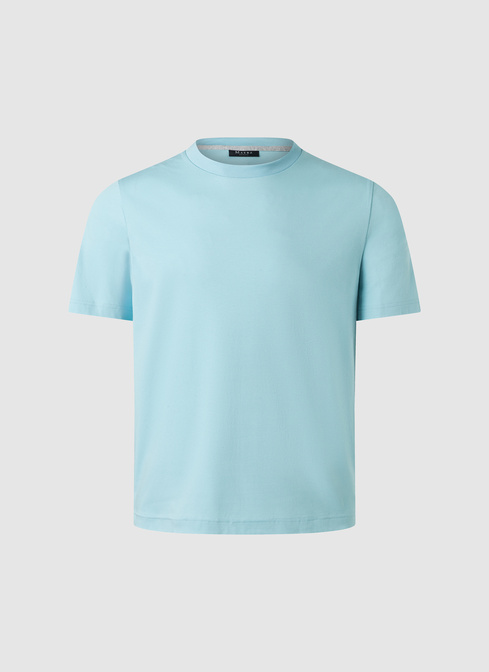 T-Shirt Rundhals 1/2 Arm width=