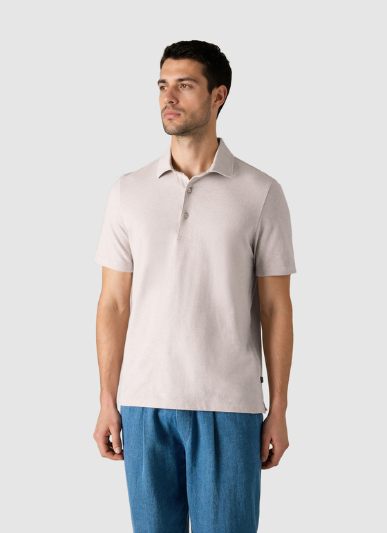 Poloshirt Frappuccino Frontansicht