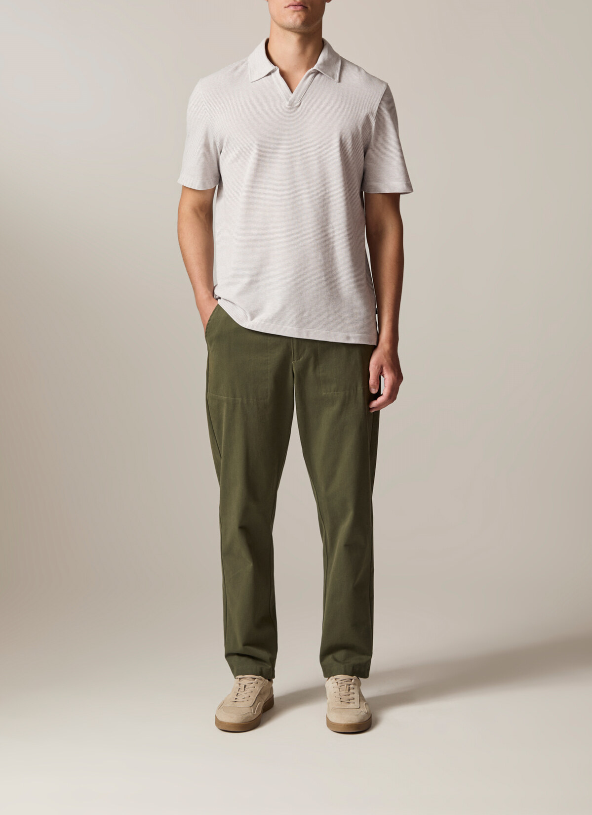 Poloshirt, Twig Detailansicht 2