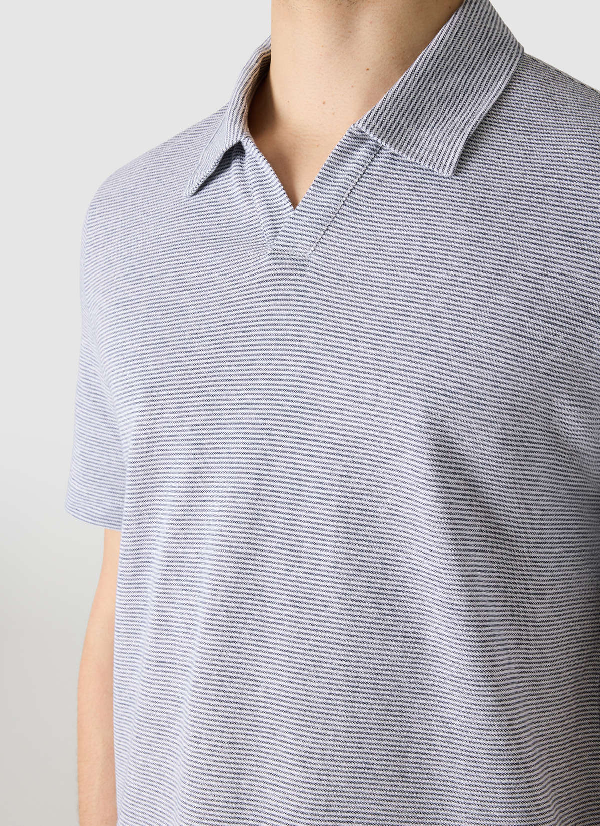 Poloshirt, Navy Detailansicht 1