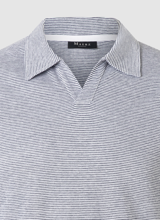 Poloshirt Navy Frontansicht