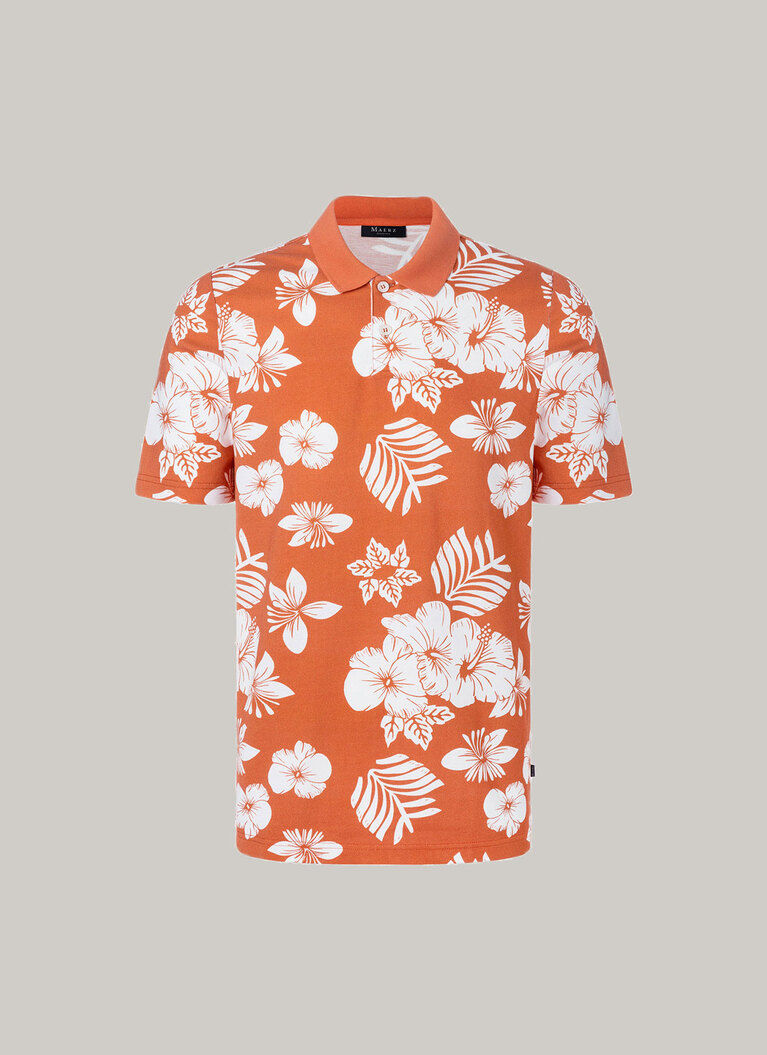Poloshirt, Knopf 1/2 Arm, Starfish Frontansicht