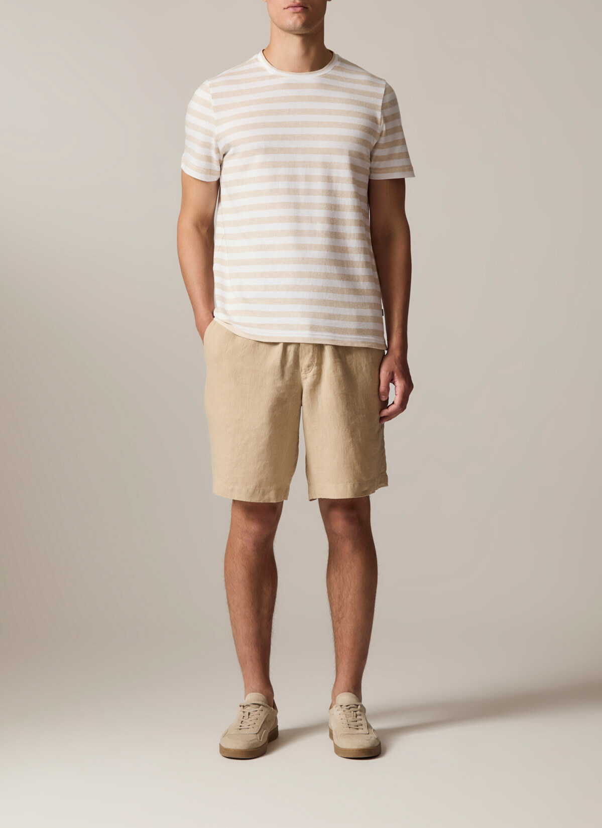 T-Shirt Rundhals 1/2 Arm, Iced Coffee Detailansicht 2