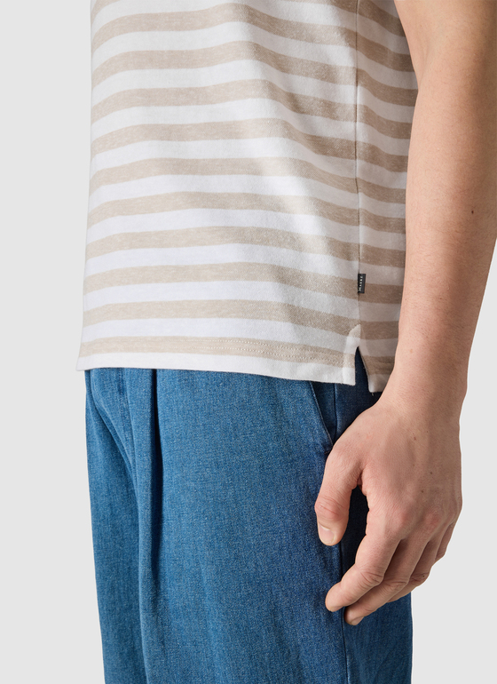 T-Shirt Rundhals 1/2 Arm Frappuccino Frontansicht