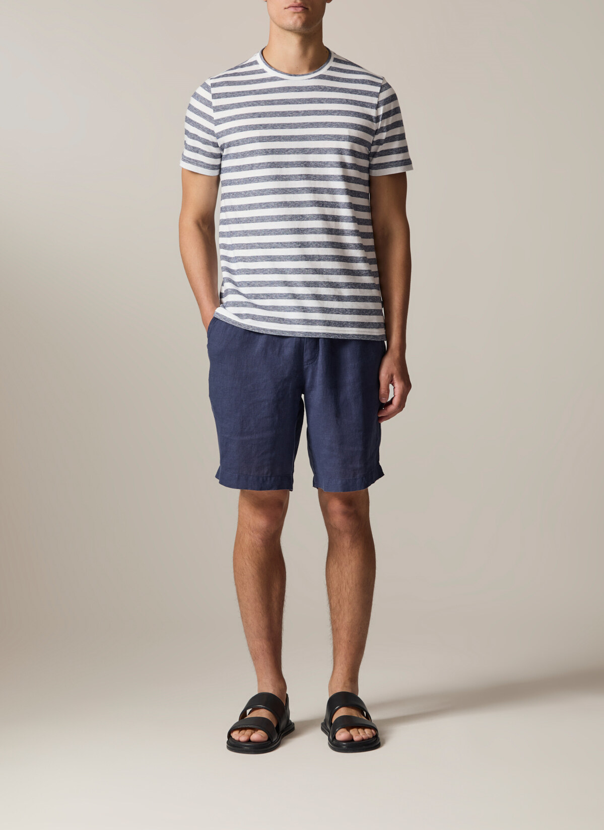 T-Shirt Rundhals 1/2 Arm, Deep Sea Detailansicht 2