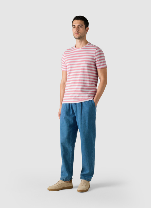 T-Shirt Rundhals 1/2 Arm width=