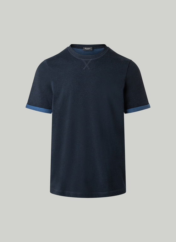 T-Shirt Rundhals 1/2 Arm Night Sky Frontansicht