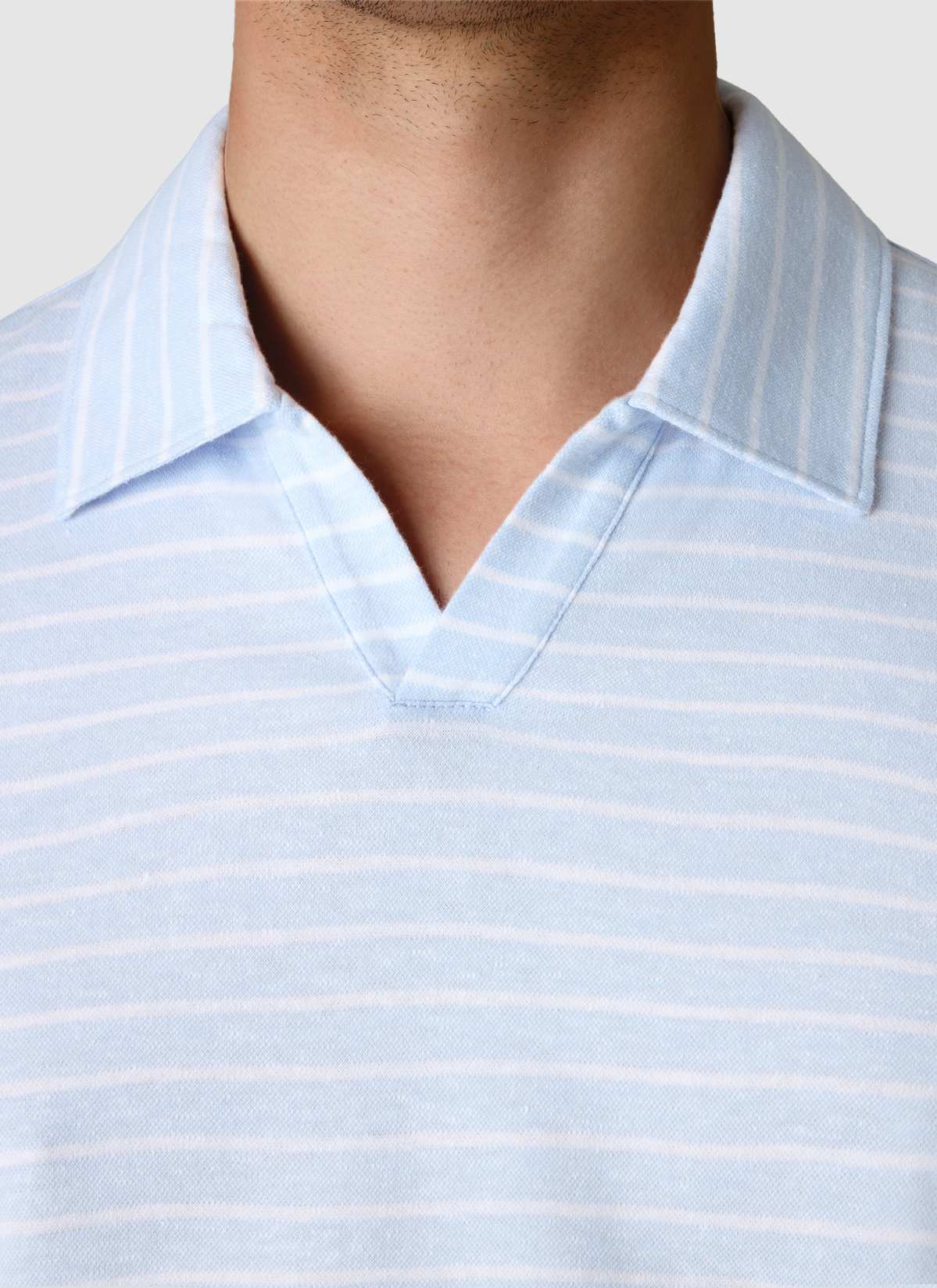 Poloshirt, Blue Breeze Detailansicht 1