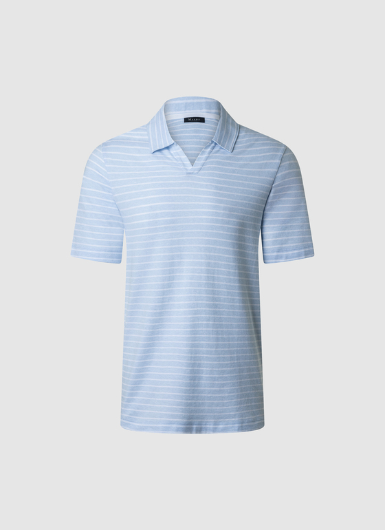 Poloshirt Blue Breeze Frontansicht