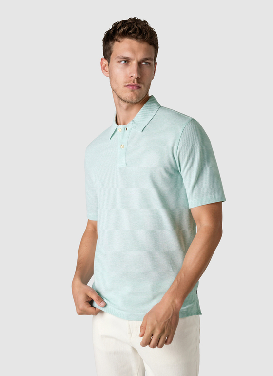 Poloshirt Sour Apple Frontansicht