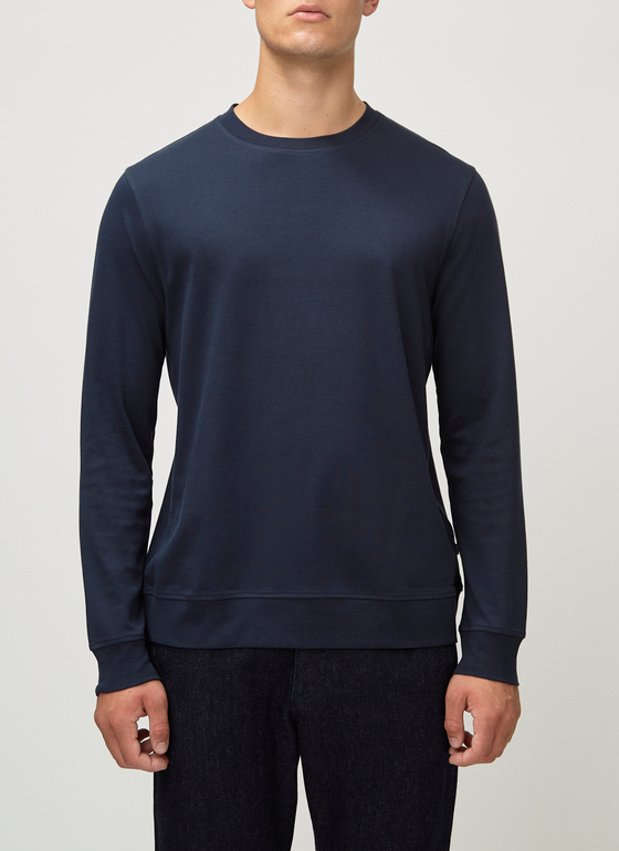 Sweatshirt Navy Frontansicht
