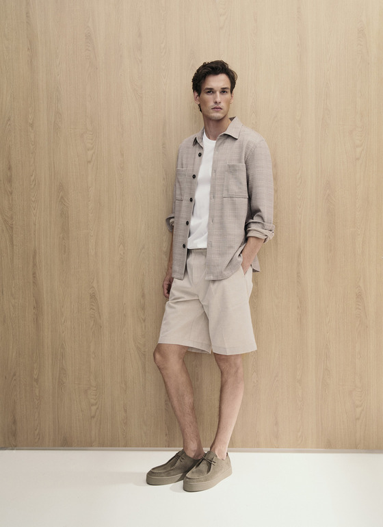 Jacke Web Frappuccino Frontansicht