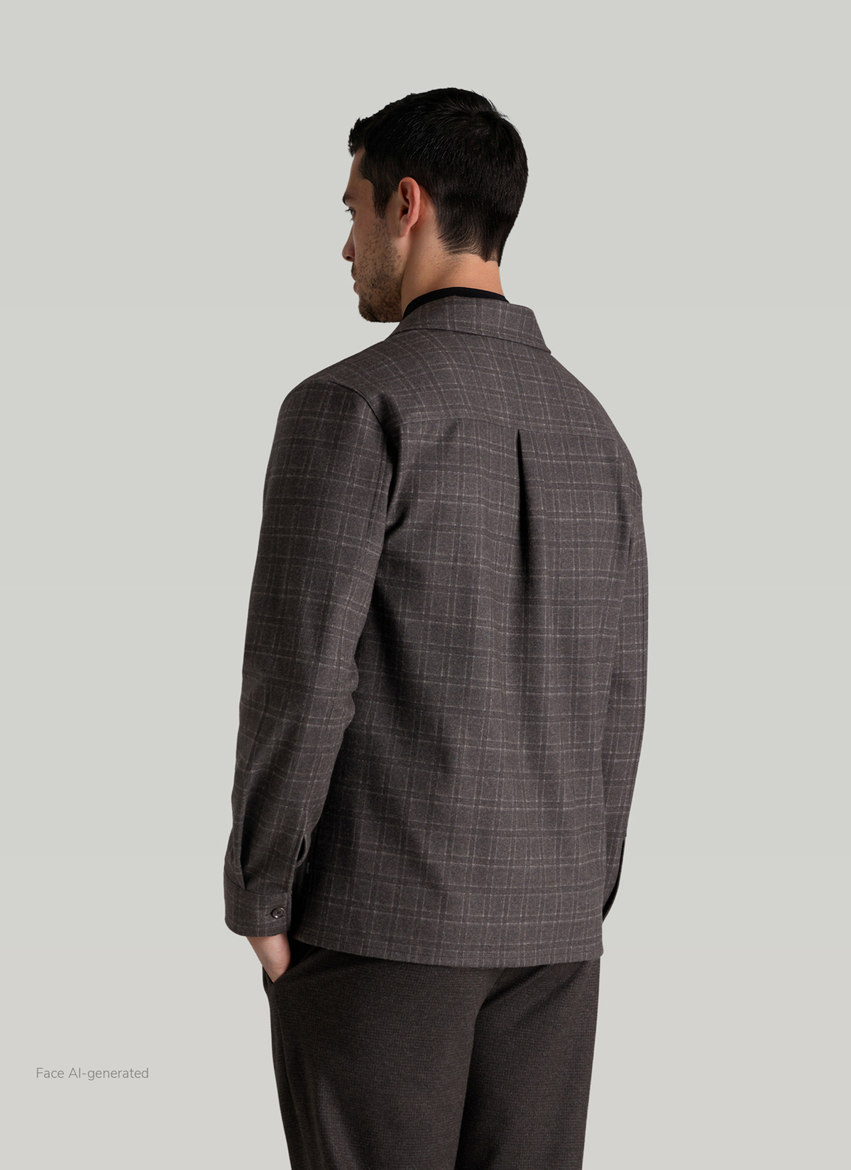 Overshirt, Brownie Rückansicht