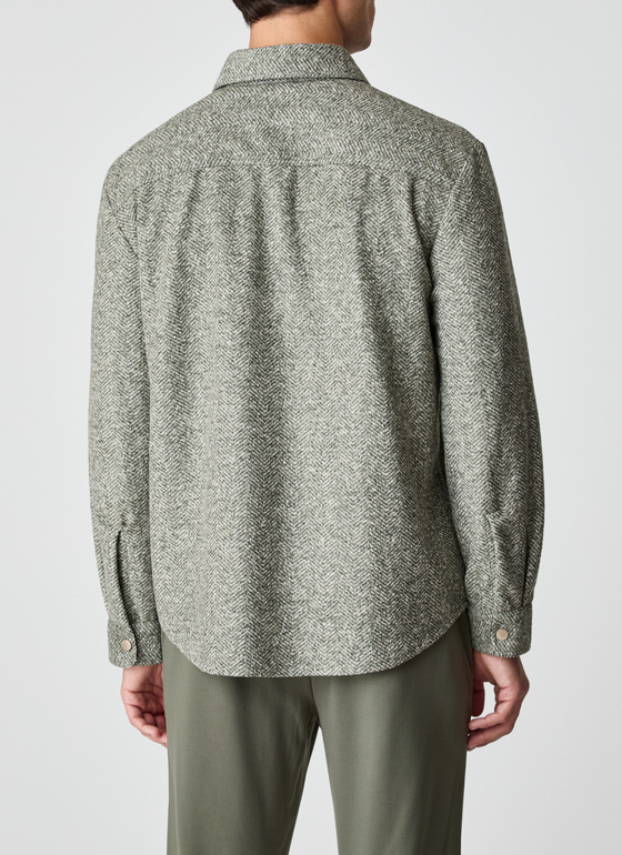 Jacke Wirk Foggy Teal Frontansicht