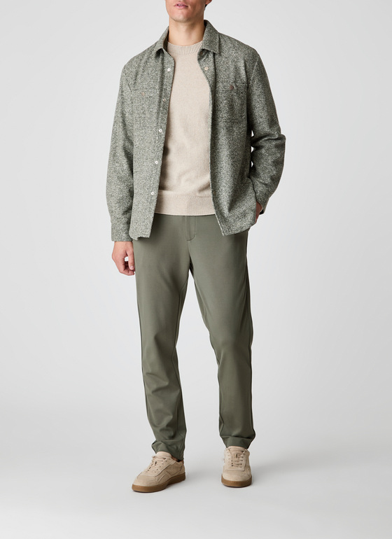 Jacke Wirk Foggy Teal Frontansicht