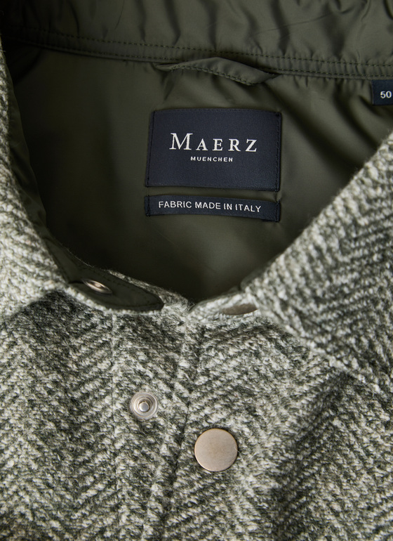 Jacke Wirk Foggy Teal Frontansicht