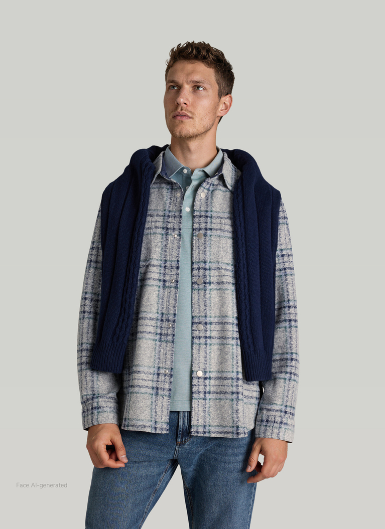 OvershirtShark Skin Frontansicht