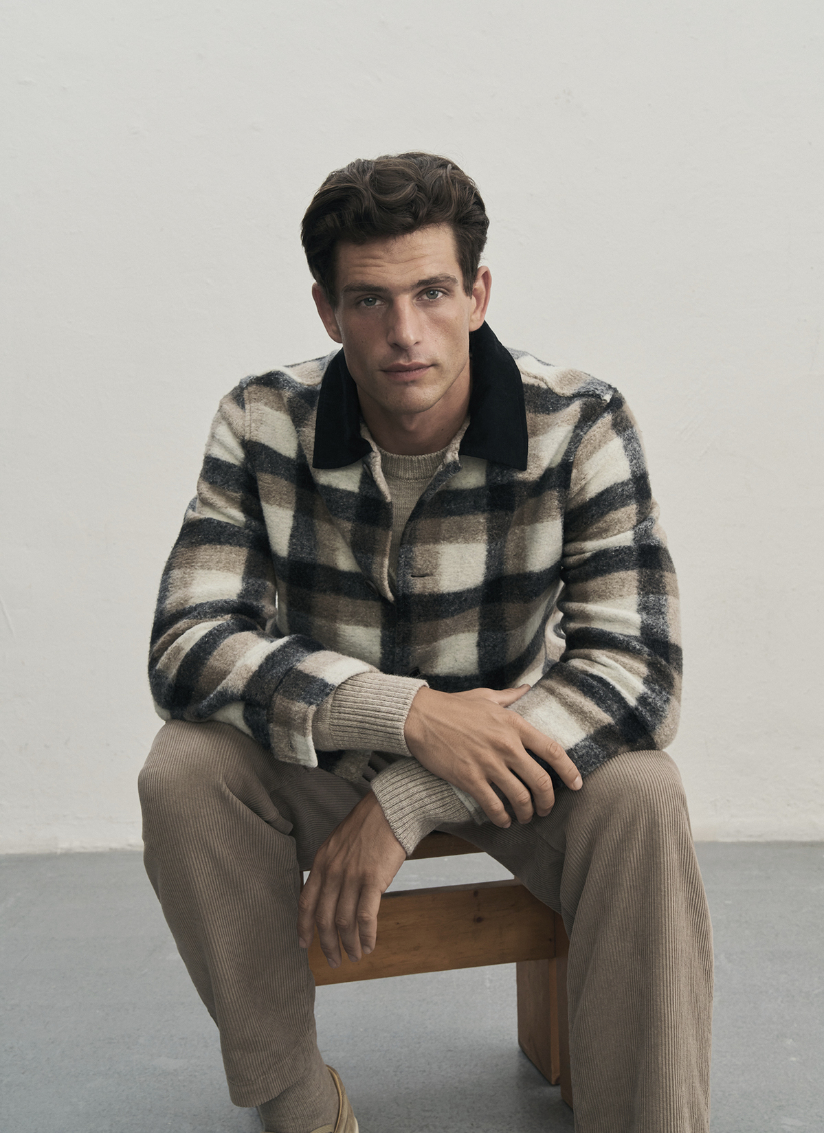 Jacke Wirk, Navy Frontansicht