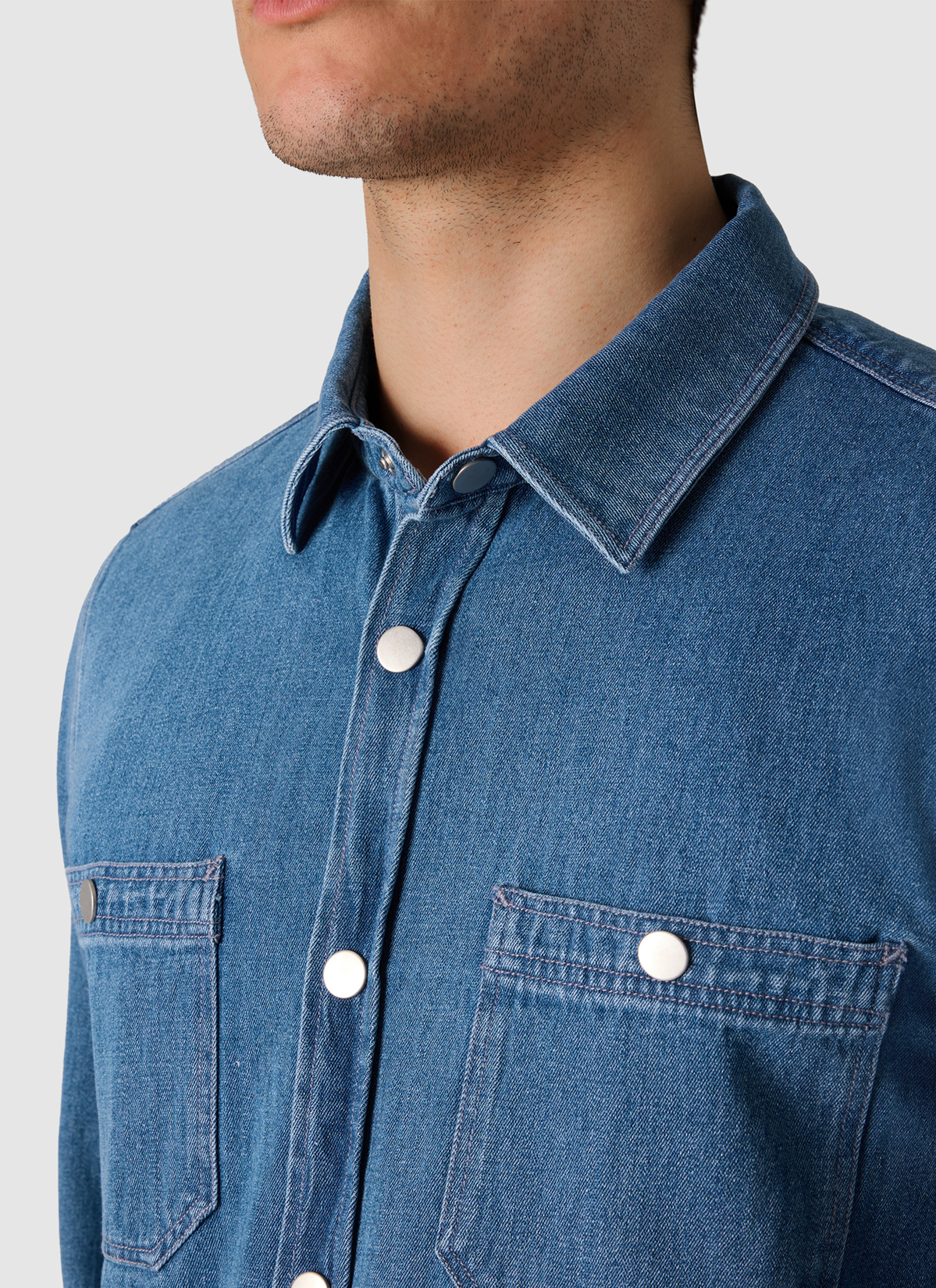 Jacke Web, Dawn Blue Detailansicht 1