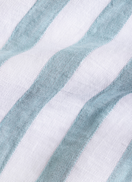 Hemd 1/1 Arm Pastel Turquoise Frontansicht