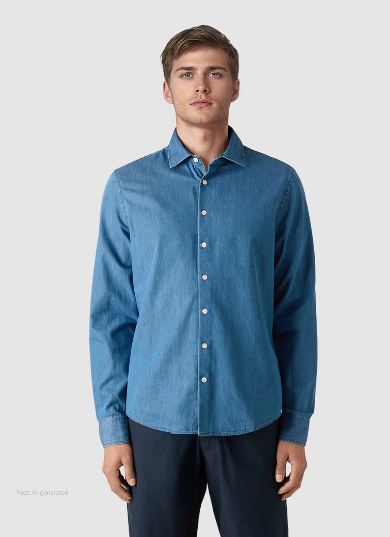 HemdDawn Blue Frontansicht