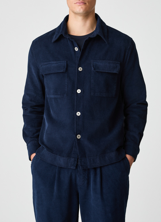 Jacke Wirk Navy Frontansicht
