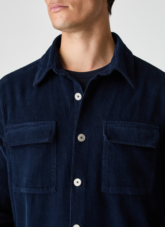 Jacke Wirk Navy Frontansicht