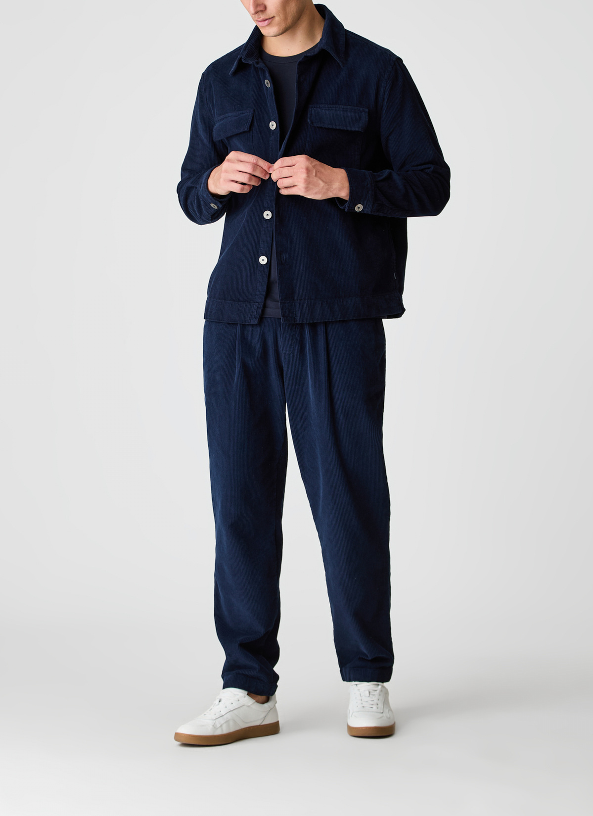 Jacke Wirk, Navy Detailansicht 2