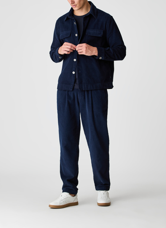 Jacke Wirk Navy Frontansicht