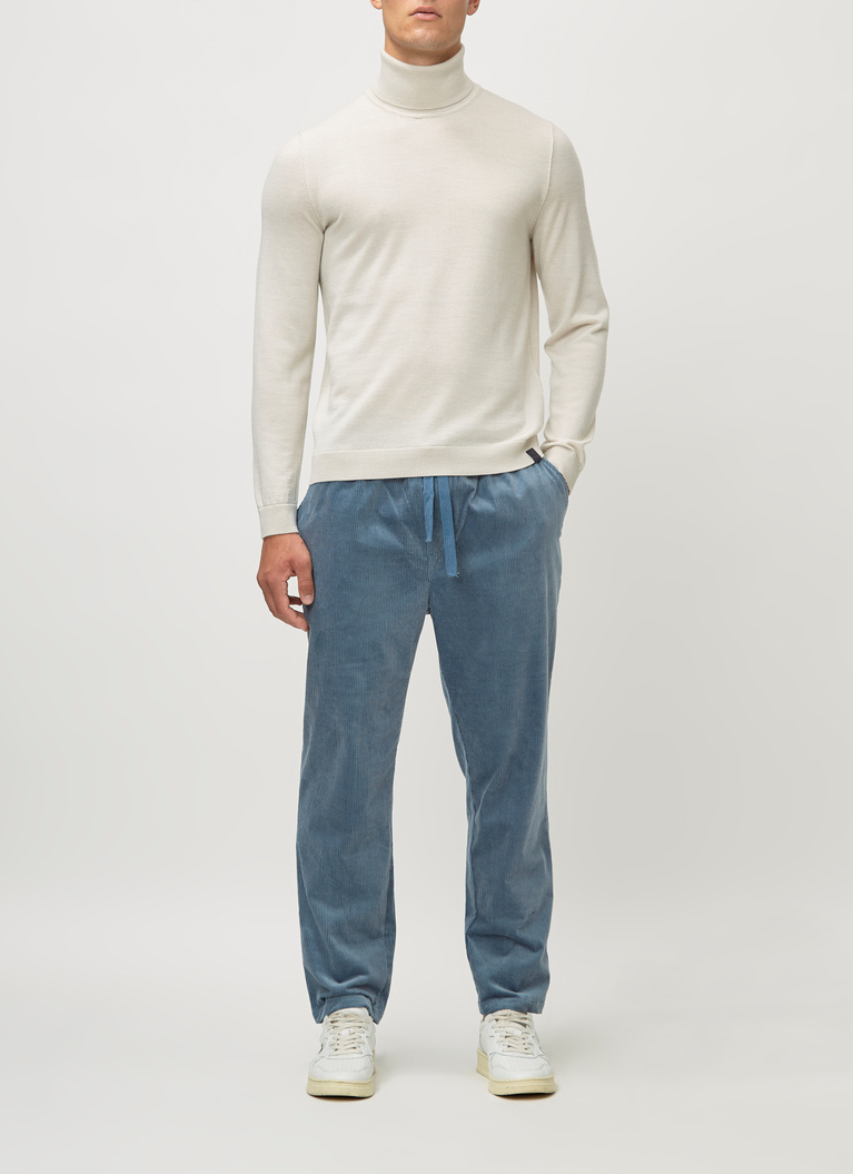 Hose, Washed Denim Detailansicht 1