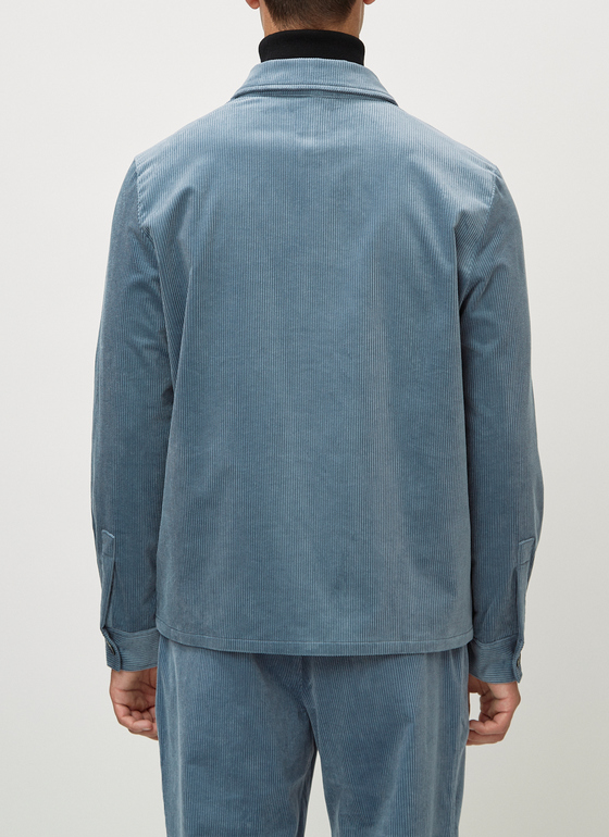 Overshirt Washed Denim Frontansicht
