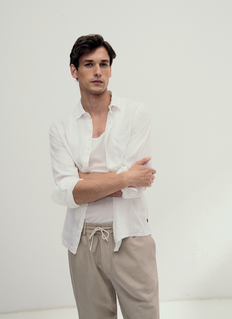 HemdPure White Frontansicht