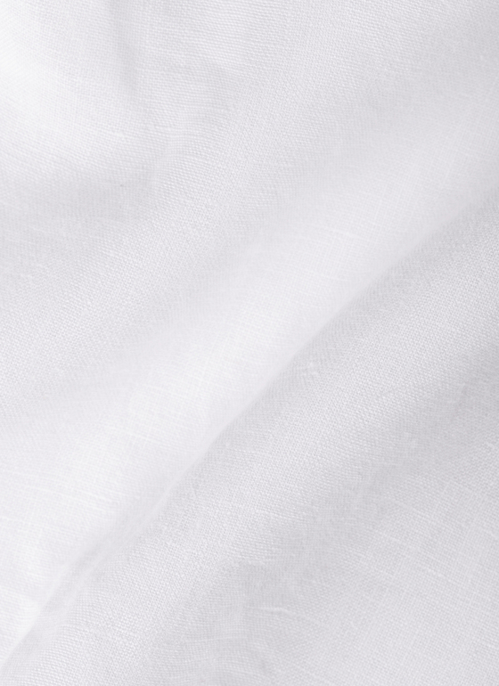 Hemd 1/1 Arm Pure White Frontansicht