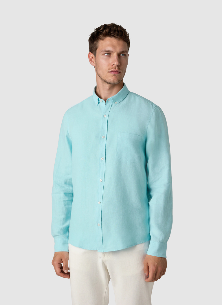 HemdBright Aqua Frontansicht