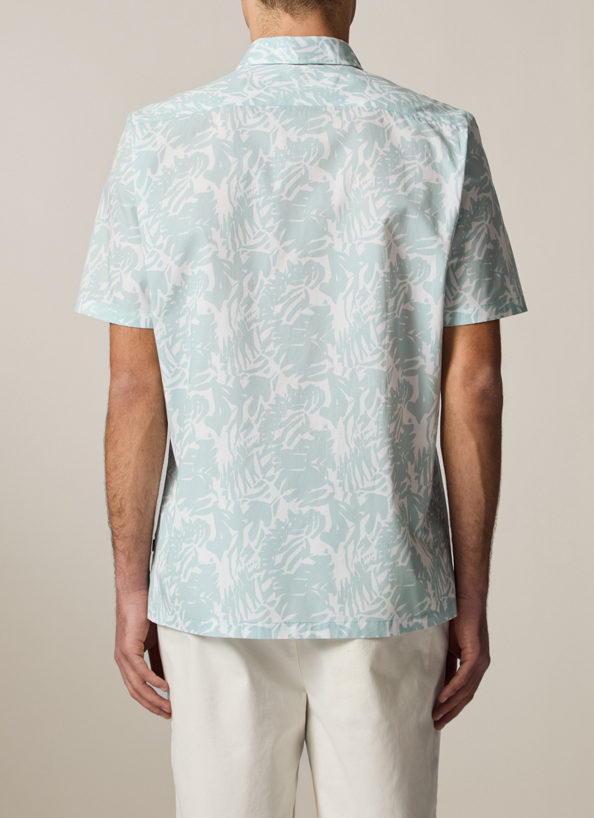 Hemd 1/2 Arm, Iced Mint Rückansicht