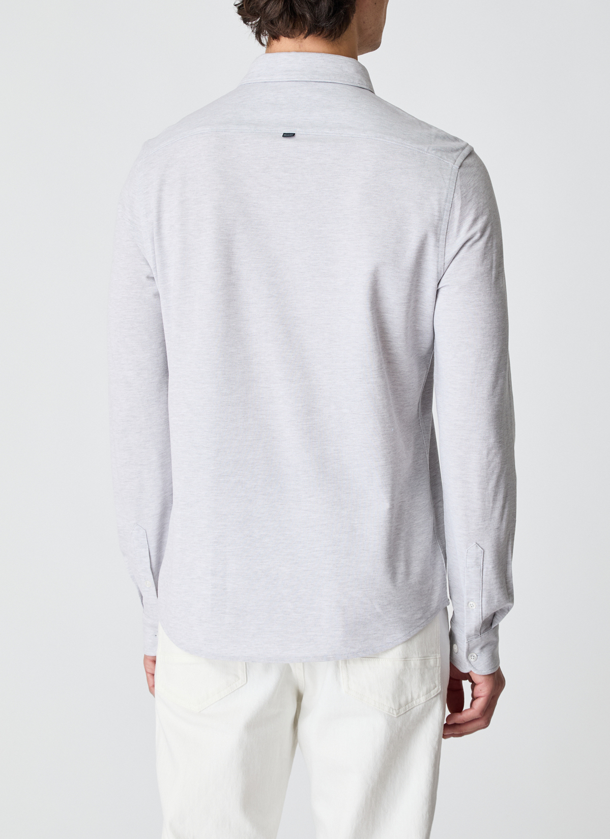 Hemd 1/1 Arm, Mercury Grey Rückansicht