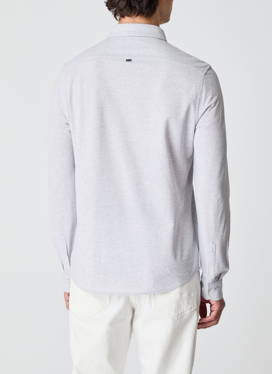Hemd 1/1 Arm Mercury Grey Frontansicht