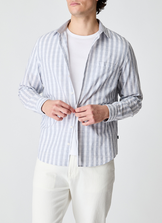 Hemd 1/1 Arm Deep Sea Frontansicht