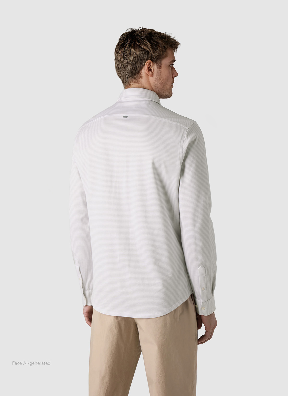 Hemd 1/1 Arm, Clear Silver Rückansicht